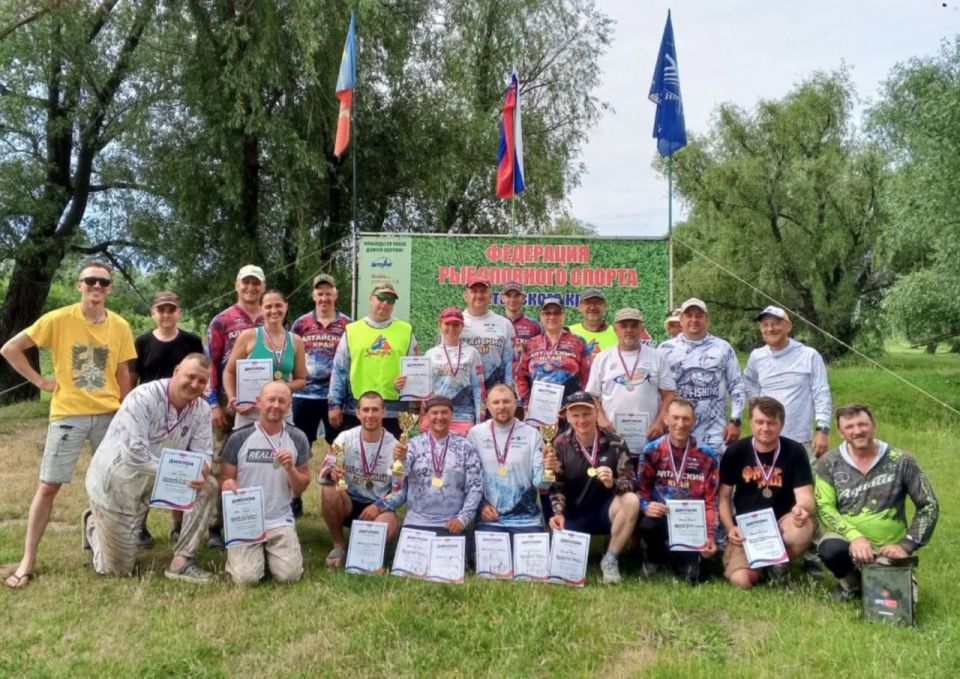 В Калманском районе на реке Алей состоялся Кубок Алтайского края по ловле донной удочкой