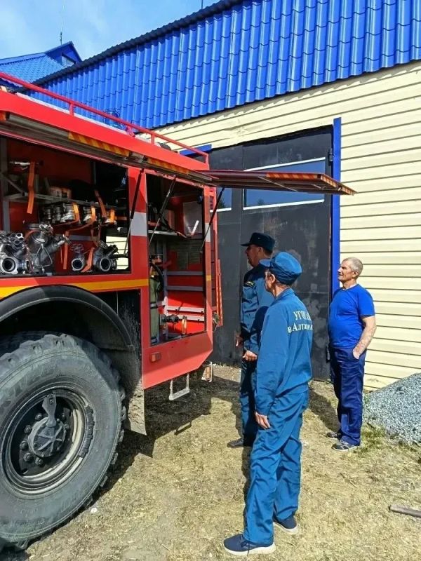 Пожарная часть в селе Иня Шелаболихинского района получила «новый дом» и автомобиль Пожарная часть в селе Иня Шелаболихинского района получила «новый дом» и автомобиль