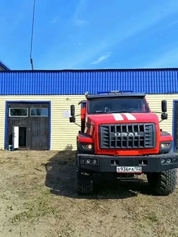 Пожарная часть в селе Иня Шелаболихинского района получила «новый дом» и автомобиль Пожарная часть в селе Иня Шелаболихинского района получила «новый дом» и автомобиль