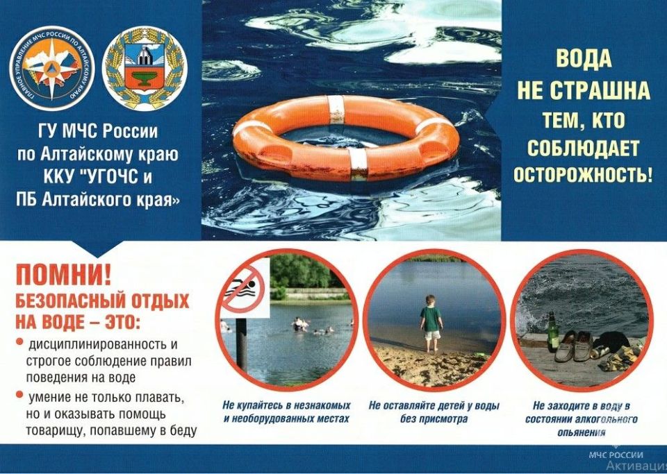 Вода не страшна тем, кто осторожен! Вода не страшна тем, кто осторожен!