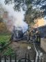 В Барнауле на улице Чернышевского потушили пожар
