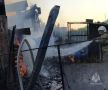 Два частных дома загорелись из-за мангала в Бийске