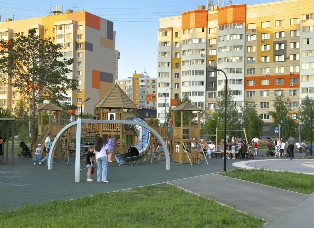 В "ипотечной долине" Барнаула расцвел сквер "Взлетный" В "ипотечной долине" Барнаула расцвел сквер "Взлетный"
