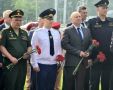 В День памяти и скорби прокурор Алтайского края Антон Герман возложил цветы к Мемориалу Славы, Монументу павшим кавалерам орденов Славы и Золотой Звезды, на пантеоне с именами погибших воинов