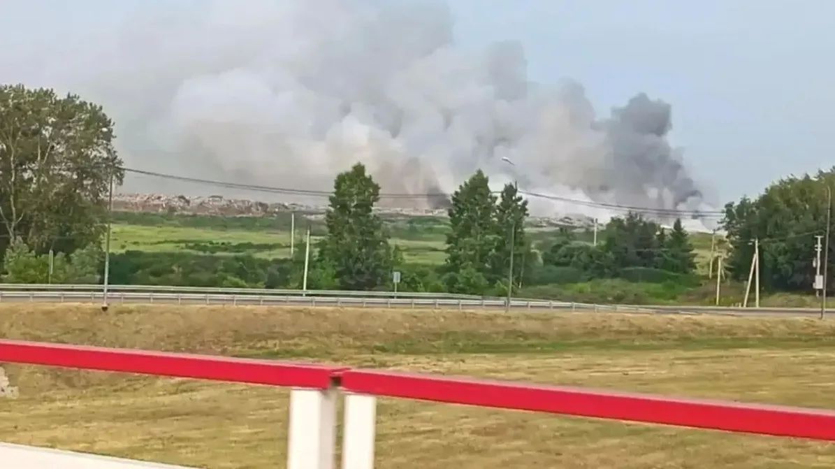 Пожар на бийском полигоне ТБО стал причиной для проверки
