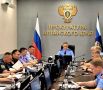 Прокурор Алтайского края Антон Герман провел координационное совещание руководителей правоохранительных органов региона