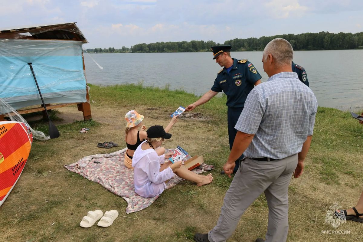 Спасатели и администрация проверили «дикие» пляжи в Первомайском районе Спасатели и администрация проверили «дикие» пляжи в Первомайском районе