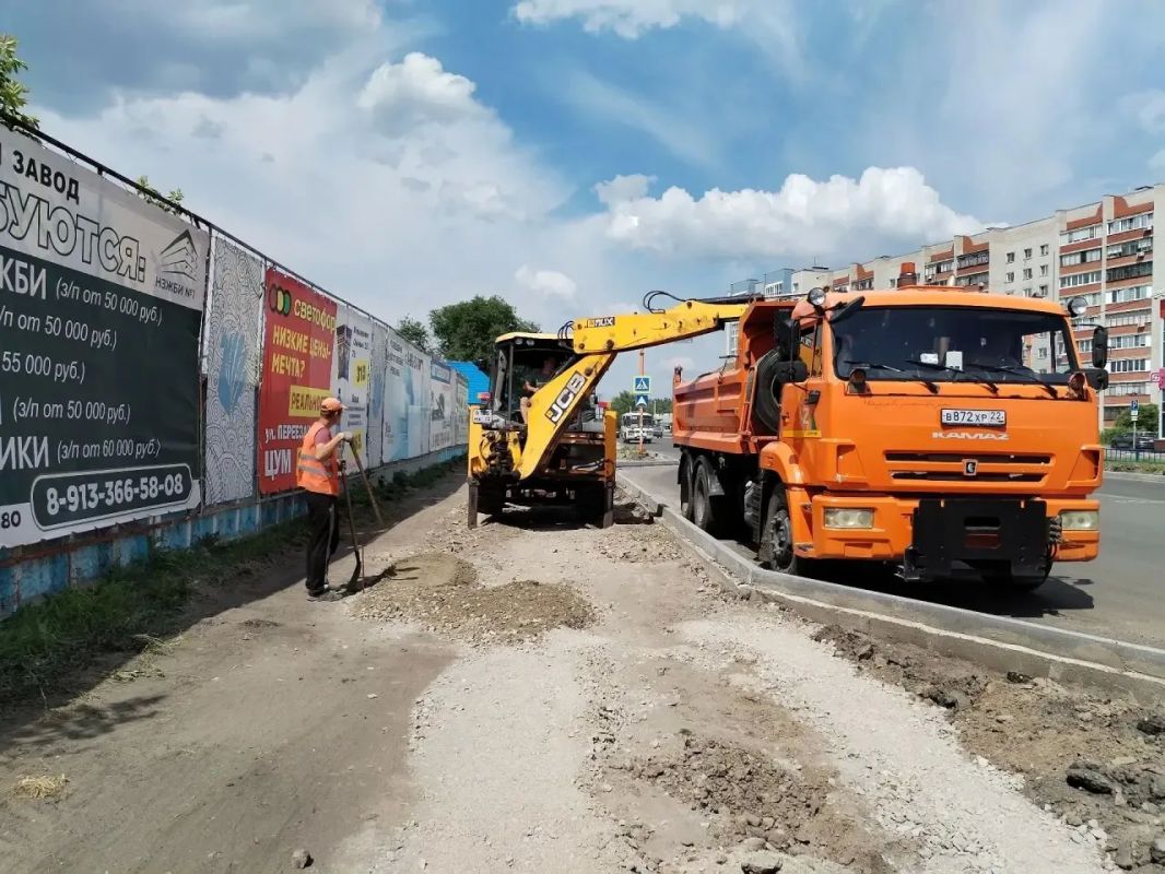 В Новоалтайске по нацпроекту обновляют три городские улицы В Новоалтайске по нацпроекту обновляют три городские улицы