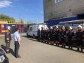 На промышленном предприятии Барнаула прошли учения городских спасателей
