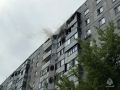 Балконы загорелись в многоэтажке в Барнауле