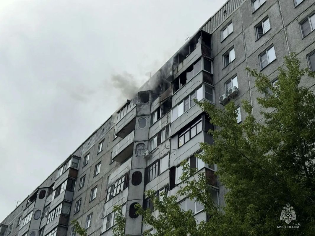 Возгорание балконов ликвидировано