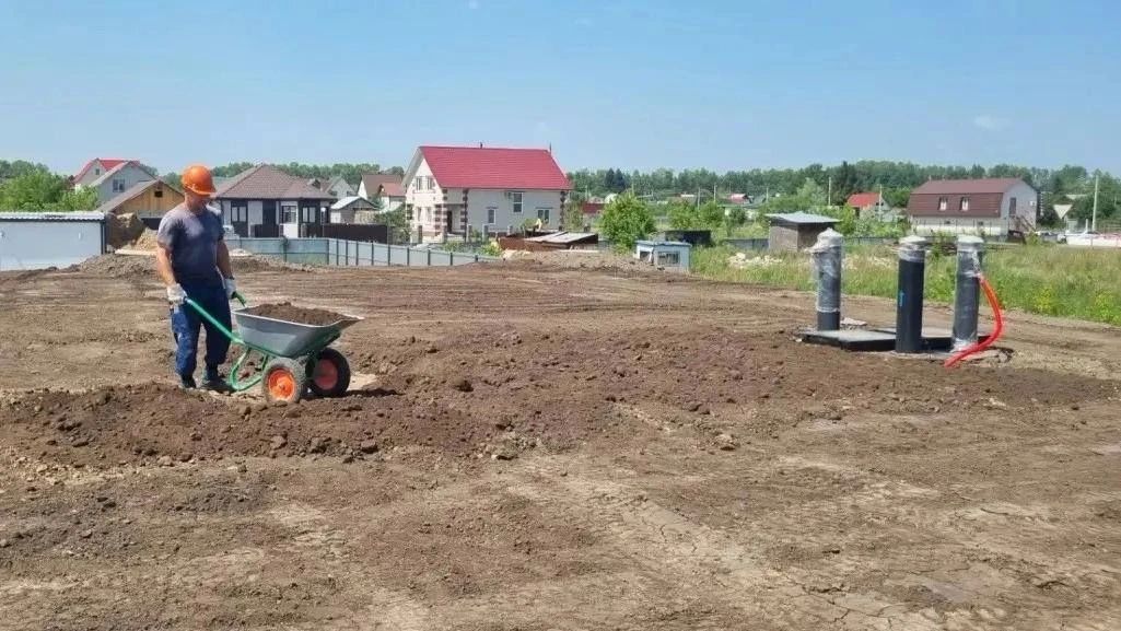 Строительство нового артезианского водозабора в поселке Бельмесево выполнено на 78% Строительство нового артезианского водозабора в поселке Бельмесево выполнено на 78%