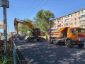 #СГК_Рубцовск #Теплосети. Уважаемые жители Рубцовска! Сегодня бригада энергетиков работает в районе ул. Алтайская, 169, ведутся масштабные ремонтные работы по замене трубопроводов ГВС и отопления