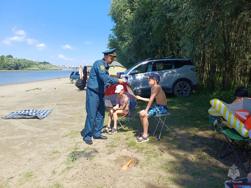 В Алтайском крае продолжается профилактическая акция «Вода – безопасная территория» В Алтайском крае продолжается профилактическая акция «Вода – безопасная территория»