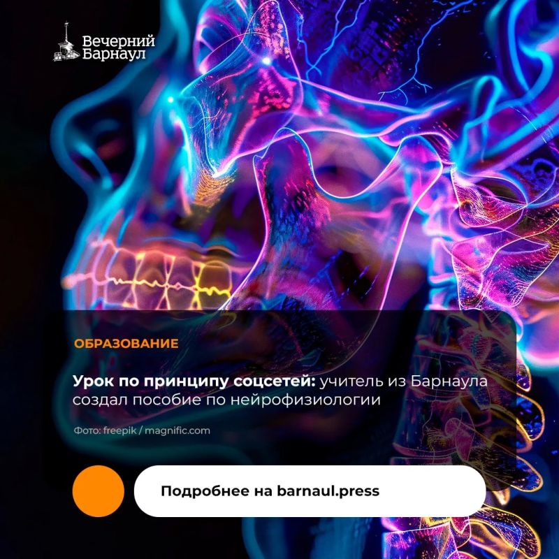 Педагог барнаульского лицея №122 Никита Коротков представил электронное пособие для учителей «Нейрофизиология современного образования: как учить мозг, который родился с гаджетом в руках»