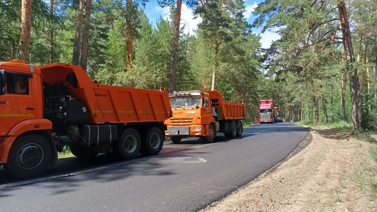 В Ребрихинском районе завершается ремонт дороги Ребриха – Белово – Ворониха