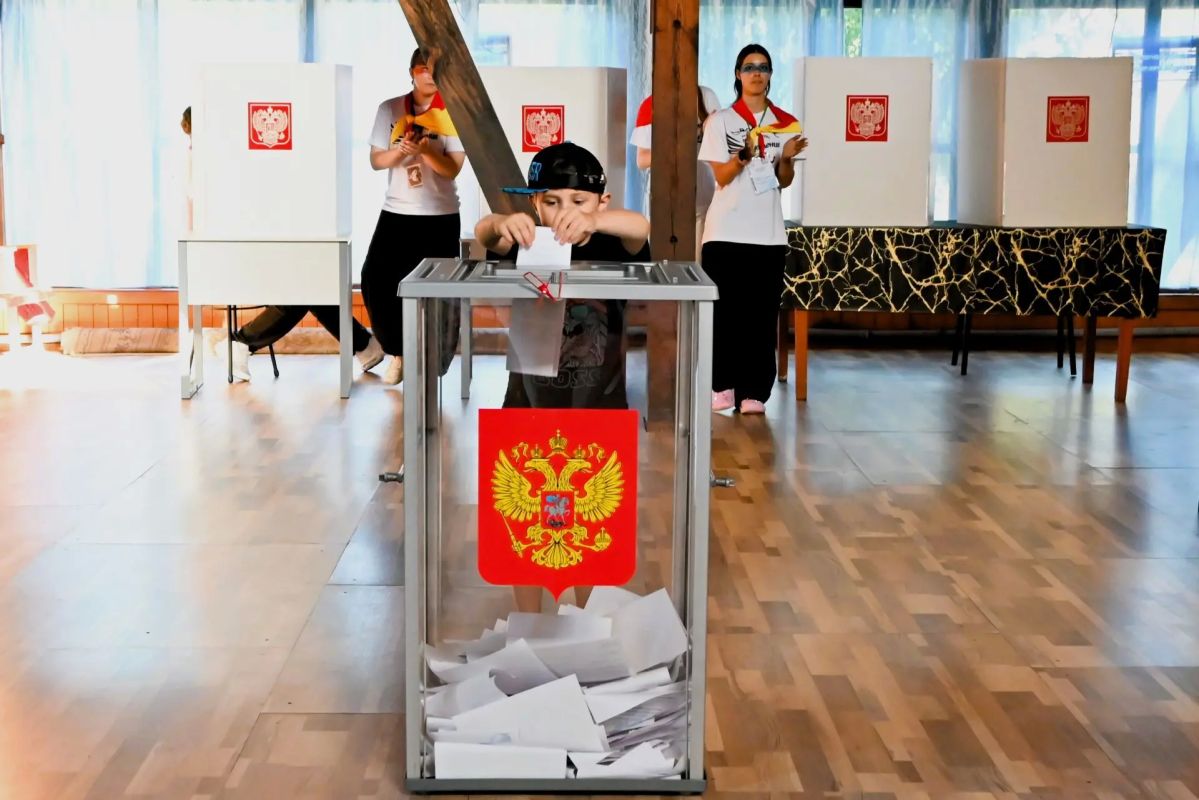 Явка на выборах президента в детском лагере «Спутник-2» составила 94,6% Явка на выборах президента в детском лагере «Спутник-2» составила 94,6%