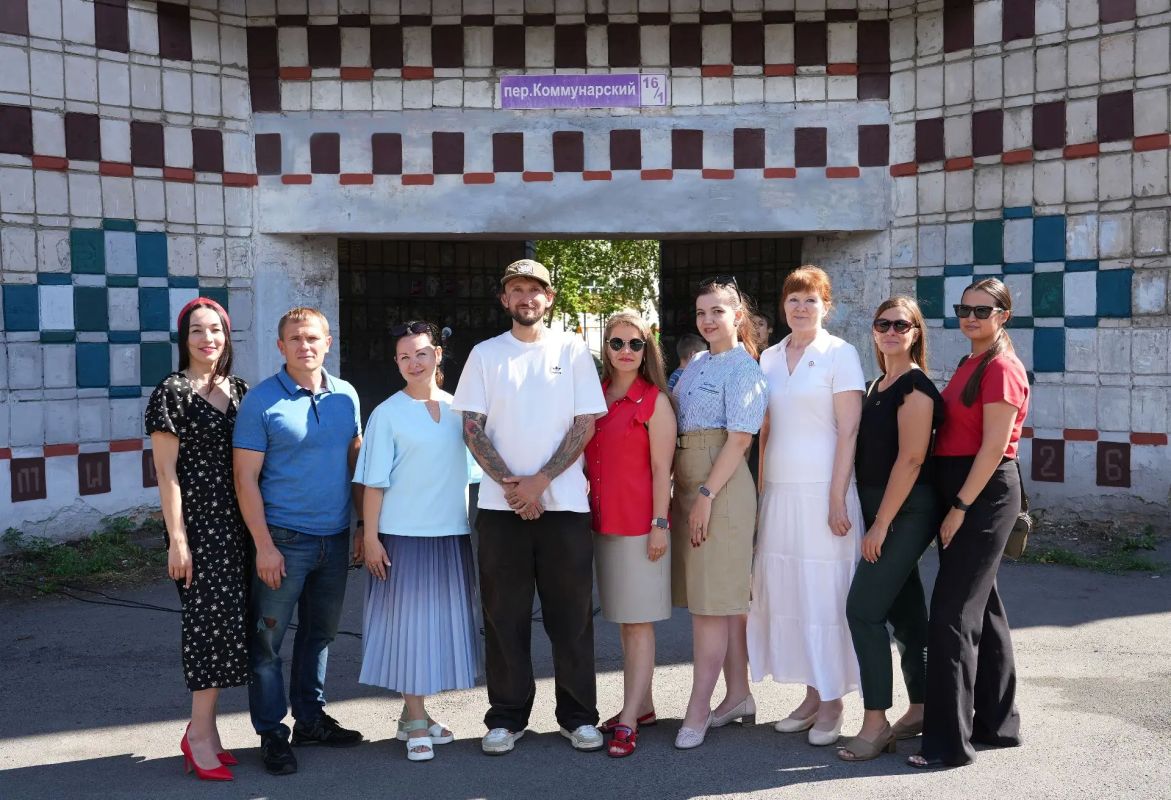 В нашем городе состоялось открытие нового мурала В нашем городе состоялось открытие нового мурала