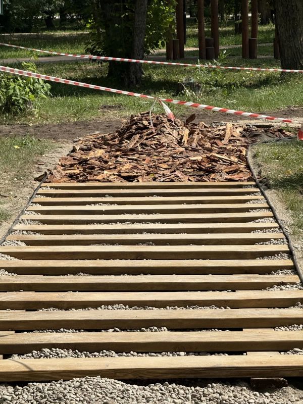 Сенсорная тропа в парке "Изумрудный" откроется уже совсем скоро Сенсорная тропа в парке "Изумрудный" откроется уже совсем скоро