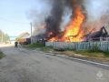 Пожар в Затоне локализовали на площади 300 "квадратов"