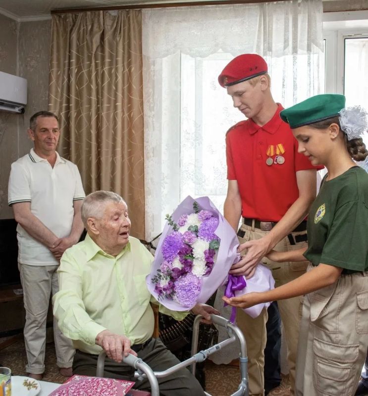 100 лет исполнилось участнику Великой Отечественной войны из Ярового Ивану Мальчикову 100 лет исполнилось участнику Великой Отечественной войны из Ярового Ивану Мальчикову