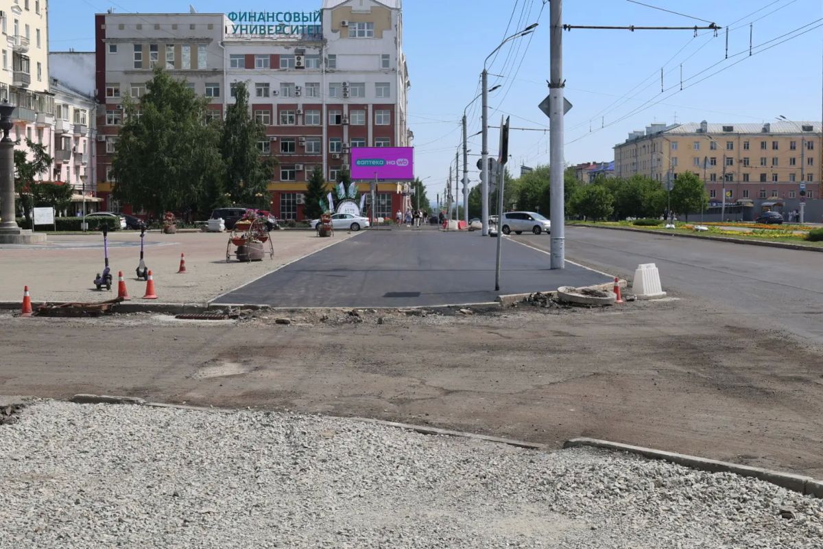 Не только дорогу. Как идет масштабный ремонт проспекте Ленина в Барнауле Не только дорогу. Как идет масштабный ремонт проспекте Ленина в Барнауле