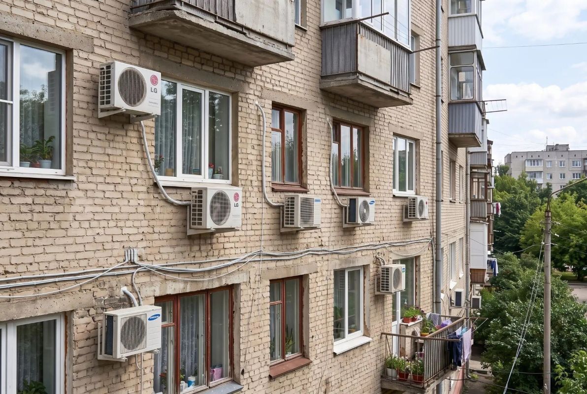 На что обратить внимание до установки кондиционера на фасаде дома