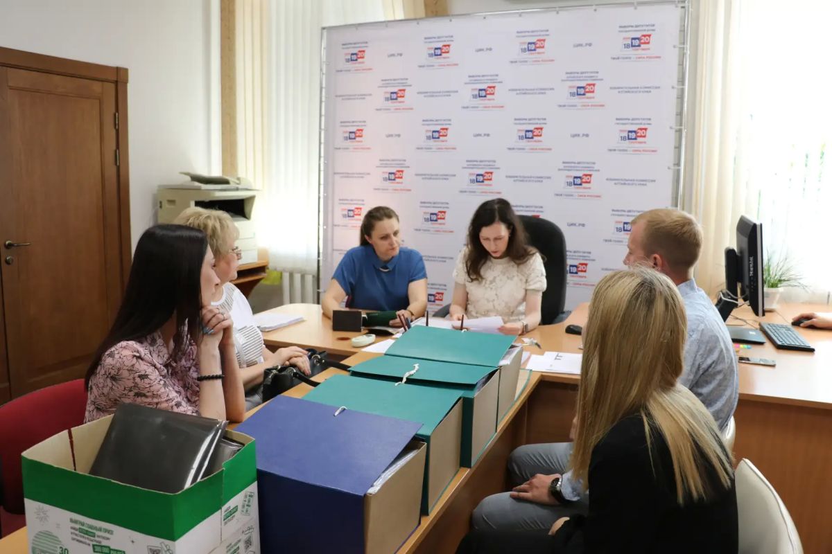Алтайское региональное отделение Политической партии ЛДПР- Либерально-демократической партии России представило документы в Рабочую группу Крайизбиркома