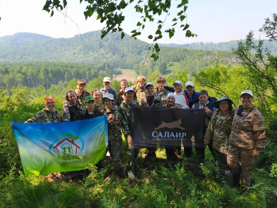 Пятая юбилейная экспедиция юных экогидов прошла в Салаире Пятая юбилейная экспедиция юных экогидов прошла в Салаире