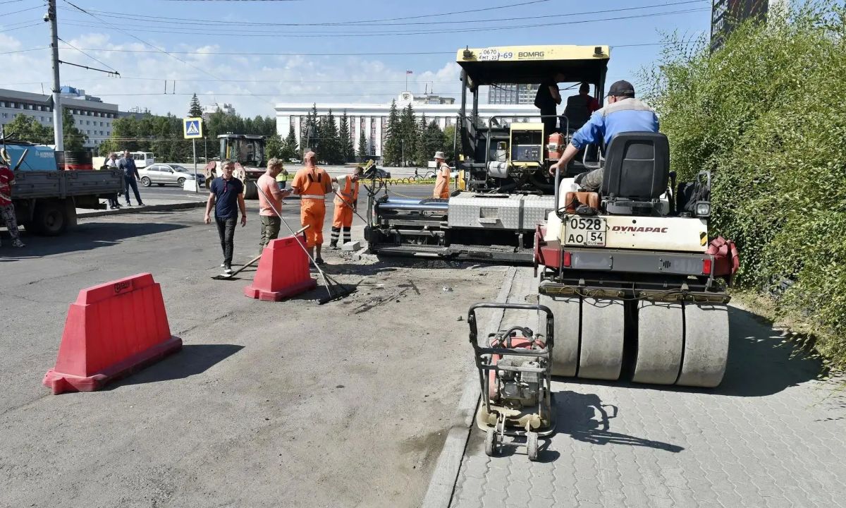 Ремонт проспекта Ленина вышел в активную стадию Ремонт проспекта Ленина вышел в активную стадию