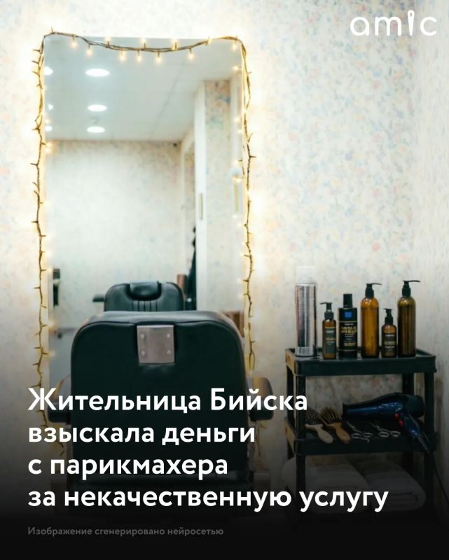 Жительница Бийска через суд добилась компенсации после неудачного кератинового выпрямления волос