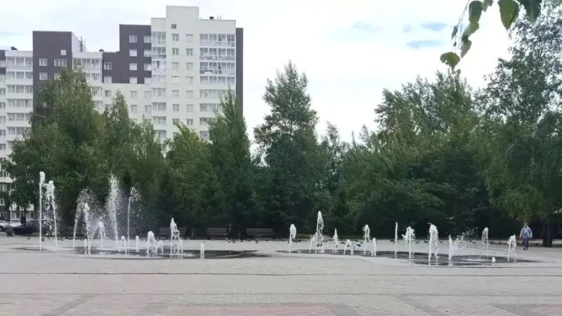 В Барнауле 27 июля выключат пешеходный фонтан на ул. Панфиловцев, 24ф