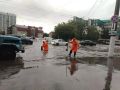 Дорожная служба контролирует проблемные участки ливневой канализации, сообщили в мэрии Барнаула