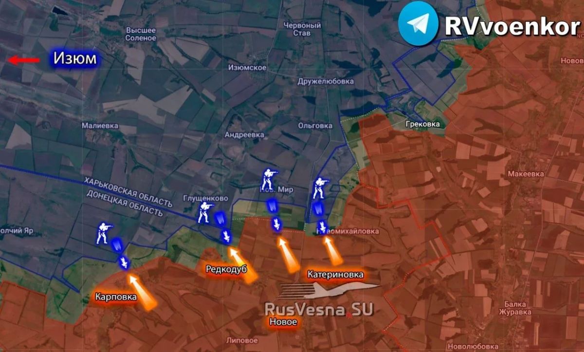 На Рубцовском направлении противник атакует в районе населённых пунктов Редкодуб, Новое, Катериновка и Карповка, бросая в бой весь имеющийся в 3-м армейском корпусе личный состав, включая учебные и тыловые подразделения На Рубцовском направлении противник атакует в районе населённых пунктов Редкодуб, Новое, Катериновка и Карповка, бросая в бой весь имеющийся в 3-м армейском корпусе личный состав, включая учебные и тыловые подразделения