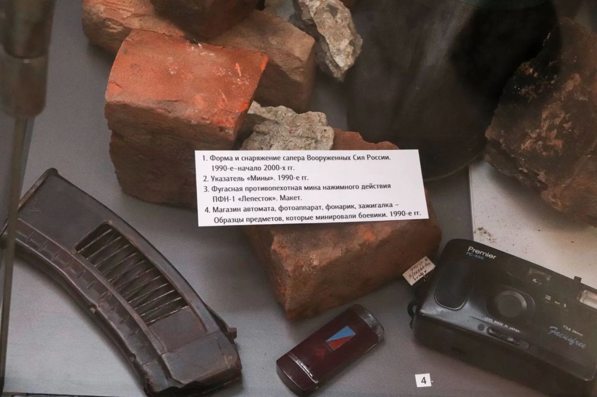 В Музее военной истории в Барнауле открылась новая экспозиция, посвященная чеченскому конфликту В Музее военной истории в Барнауле открылась новая экспозиция, посвященная чеченскому конфликту