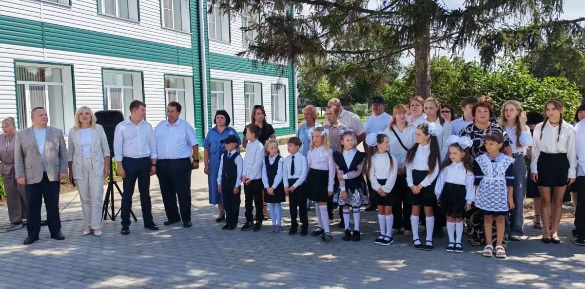 Виктор Томенко: Сегодня открыли после капитального ремонта Закладинскую школу в Романовском районе