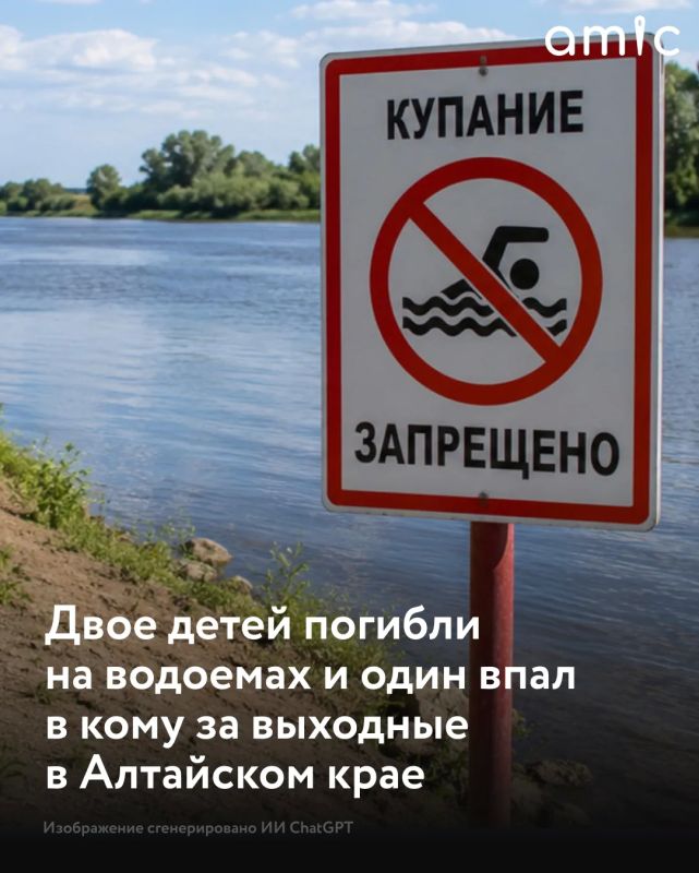 В Алтайском крае за два дня погибли двое подростков и один ребенок впал в кому после купания на водоемах, сообщает пресс-служба прокуратуры региона