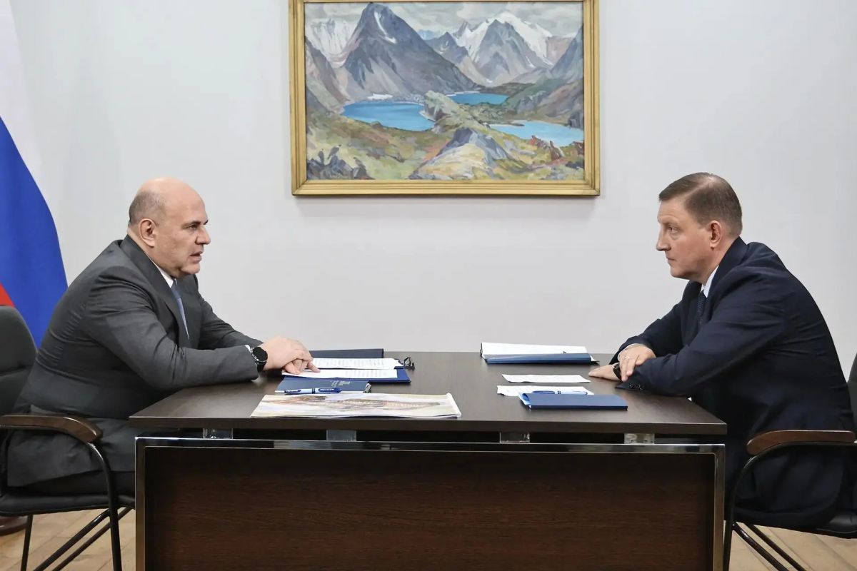 Председатель Правительства РФ Михаил Мишустин с рабочим визитом посетил Республику Алтай