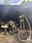 В гаражах на берегу Оби произошел пожар, погиб мужчина