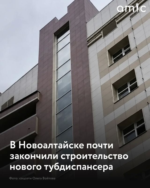 Новый корпус краевого противотуберкулезного диспансера в Новоалтайске (в поселке Белоярск) запустят совсем скоро