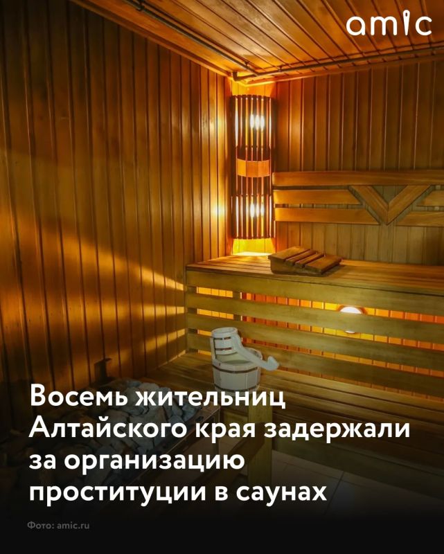 В Бийске задержали организатора занятий проституцией в двух саунах — 48-летнюю местную жительницу, а также семь соучастниц, выполнявших функции водителей и администраторов, сообщает региональное МВД