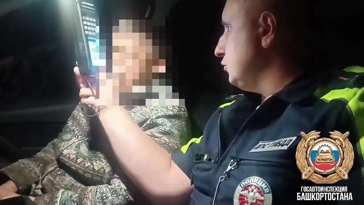 Пенсионерку на мотоцикле оштрафовали за пьяную езду в Башкирии