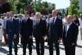В Барнауле у Памятного знака прошло мероприятие в честь строителей Алтайского края