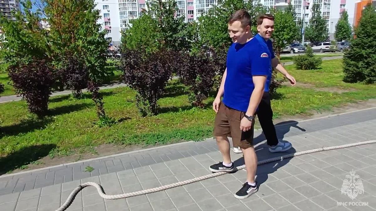 День физкультурника с МЧС России