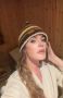 Екатерина Андреева отдыхает на Алтае у берега Катуни