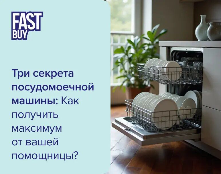 Как использовать посудомоечную машину на максимум: три ключевых совета