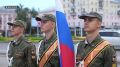 Более 200 курсантов военного центра АлтГТУ попрощались со знаменем