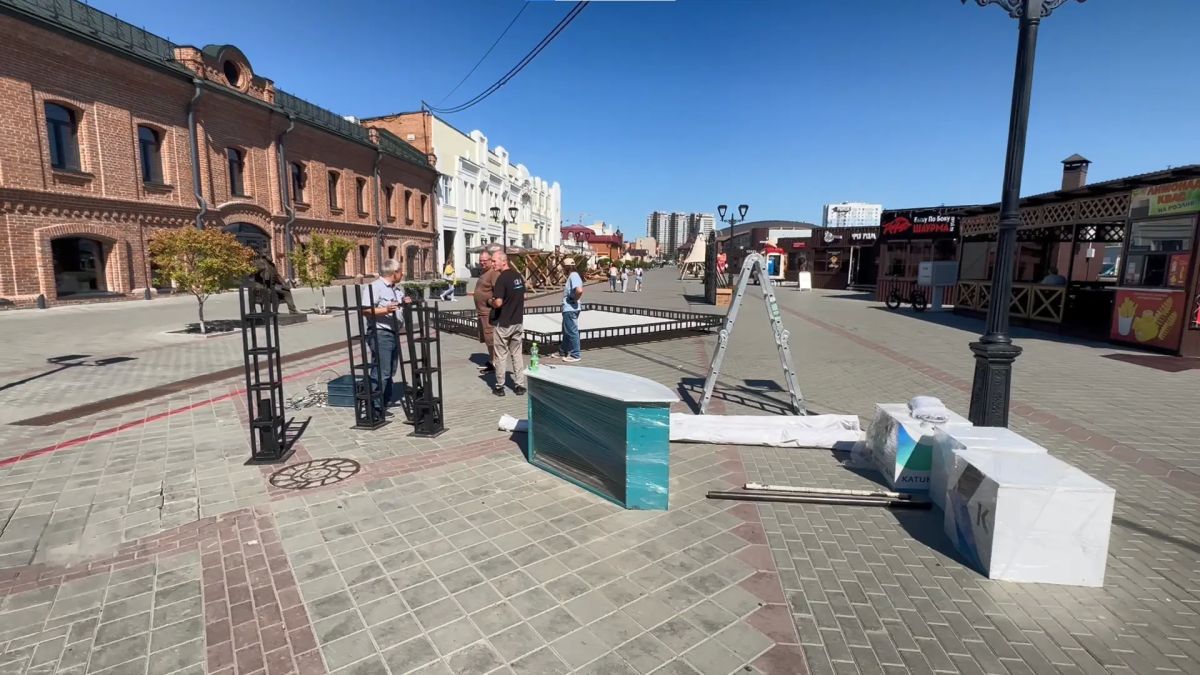 Разворачиваем выездную студию «Катунь 24» на улице Мало-Тобольской в Барнауле