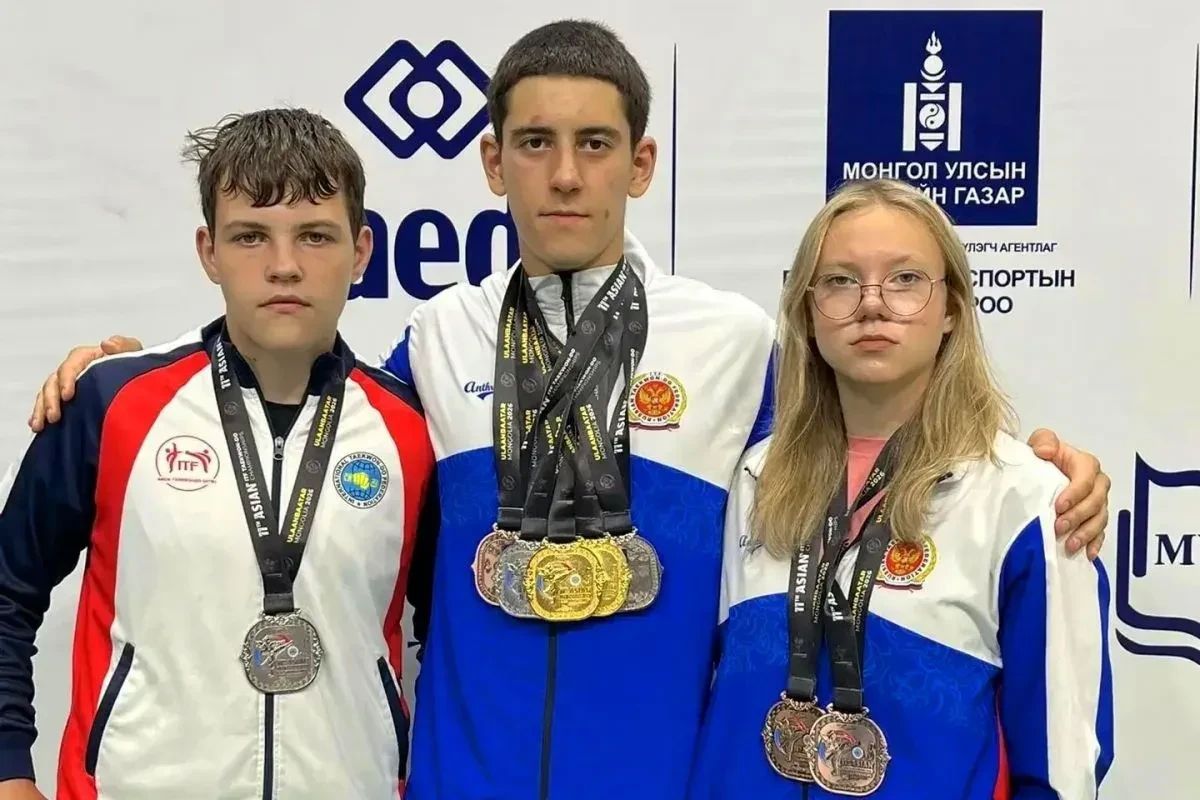 Спортсмены Алтайского края завоевали восемь медалей на чемпионате и первенстве Азии по тхэквондо ИТФ
