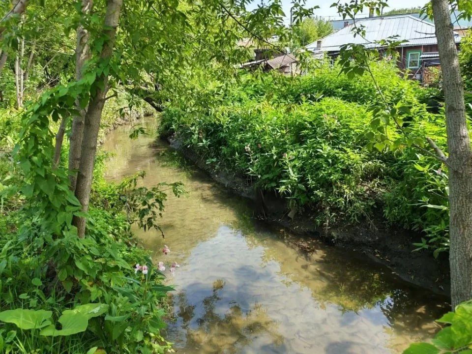 В Барнауле почистили русло Пивоварки